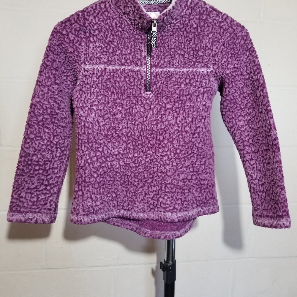Wonder nation Girls half zip fleece
